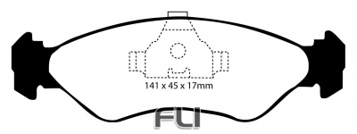 EBC DP2769 Greenstuff Remblokken