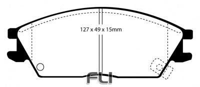 EBC DP2803 Greenstuff Remblokken