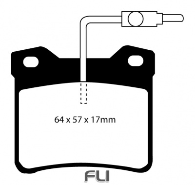 EBC DP2816 Greenstuff Remblokken