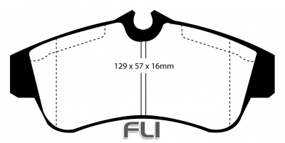 EBC DP2833 Greenstuff Remblokken