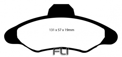 EBC DP2837 Greenstuff Remblokken