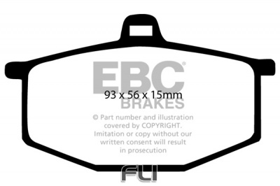 EBC DP284 standaard Remblokken