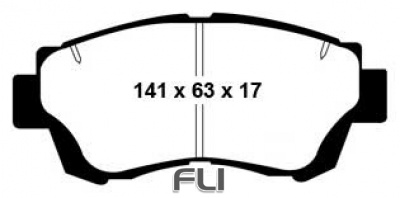 EBC DP2874 Greenstuff Remblokken