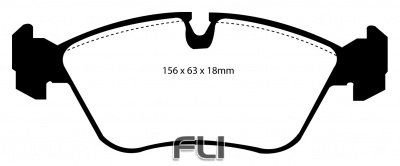 EBC DP2880 Greenstuff Remblokken