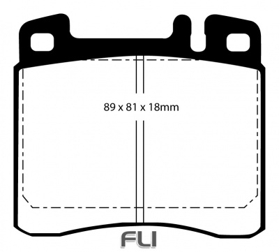 EBC DP2888 Greenstuff Remblokken