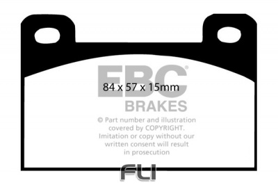 EBC DP288 standaard Remblokken