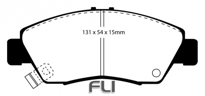 EBC DP2890 Greenstuff Remblokken