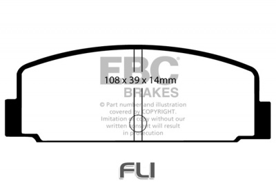 EBC DP290 standaard Remblokken