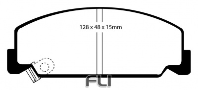 EBC DP2911 Greenstuff Remblokken