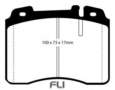 EBC DP2927 Greenstuff Remblokken