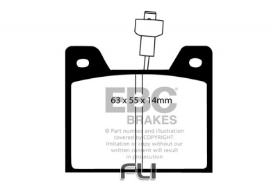 EBC DP292 standaard Remblokken
