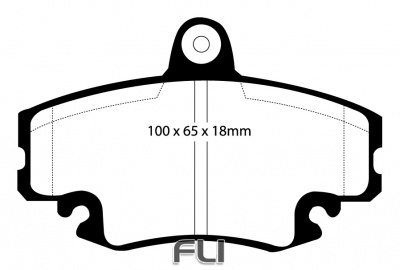 EBC DP2959 Greenstuff Remblokken