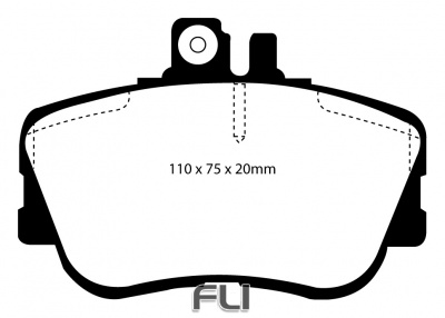 EBC DP2962 Greenstuff Remblokken