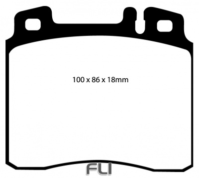 EBC DP2963 Greenstuff Remblokken