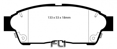 EBC DP2964 Greenstuff Remblokken