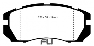 EBC DP2966 Greenstuff Remblokken