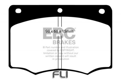 EBC DP296 standaard Remblokken