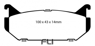 EBC DP2972 Greenstuff Remblokken