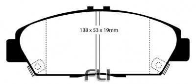 EBC DP2975 Greenstuff Remblokken
