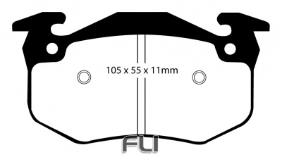 EBC DP2983 Greenstuff Remblokken
