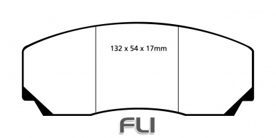 EBC DP3002 Redstuff Remblokken