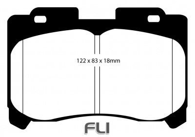 EBC DP31004 Redstuff Remblokken