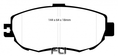 EBC DP31006 Redstuff Remblokken