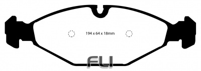 EBC DP31009 Redstuff Remblokken