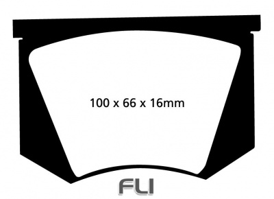 EBC DP3100 Redstuff Remblokken