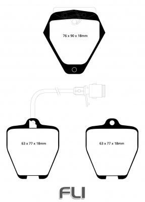 EBC DP31012 Redstuff Remblokken