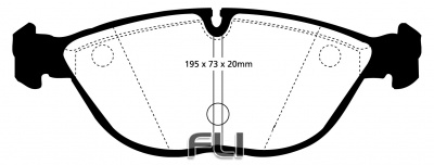 EBC DP31035 Redstuff Remblokken