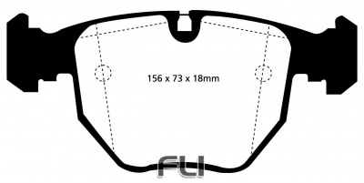 EBC DP31036 Redstuff Remblokken