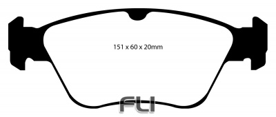 EBC DP31055 Redstuff Remblokken