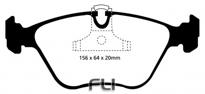 EBC DP31089 Redstuff Remblokken
