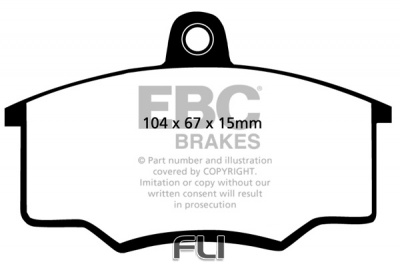 EBC DP310_2 standaard Remblokken