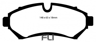 EBC DP31100_2 Redstuff Remblokken