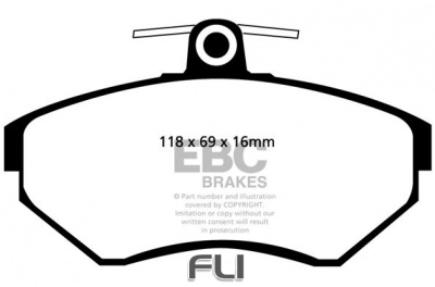 EBC DP31112 Redstuff Remblokken