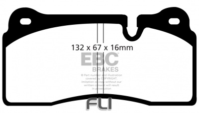 EBC DP31127 Redstuff Remblokken