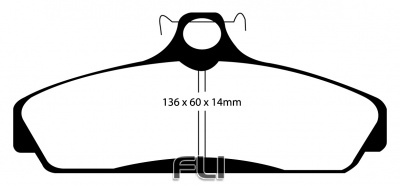 EBC DP31152 Redstuff Remblokken