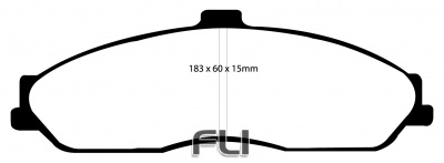 EBC DP31162 Redstuff Remblokken