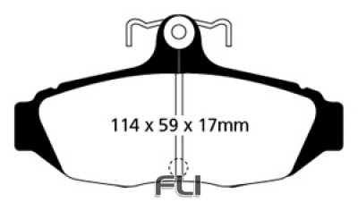 EBC DP31172 Redstuff Remblokken