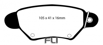 EBC DP31186 Redstuff Remblokken