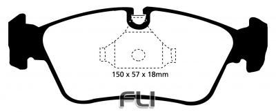 EBC DP31211 Redstuff Remblokken