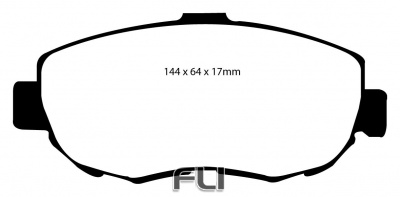 EBC DP31223 Redstuff Remblokken