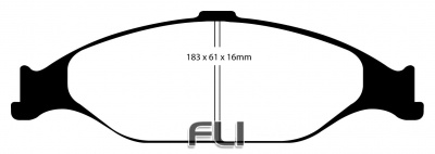 EBC DP31242 Redstuff Remblokken