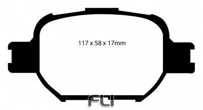 EBC DP31325 Redstuff Remblokken