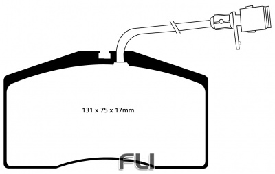 EBC DP31327 Redstuff Remblokken