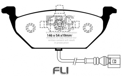 EBC DP31329 Redstuff Remblokken