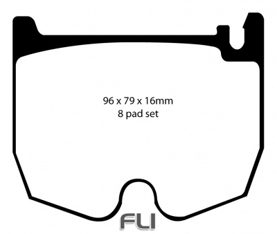 EBC DP31486 Redstuff Remblokken