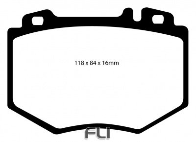 EBC DP31487 Redstuff Remblokken